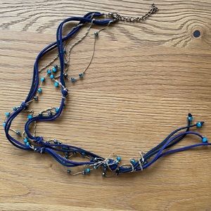 Necklace twisted and interesting!